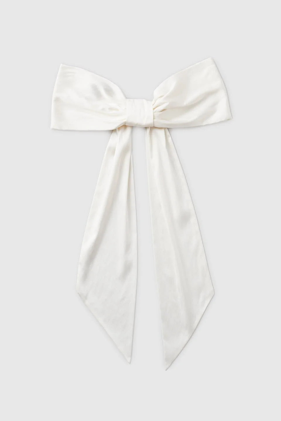 Kiki de Montparnasse Gift Bow, Ivory Silk