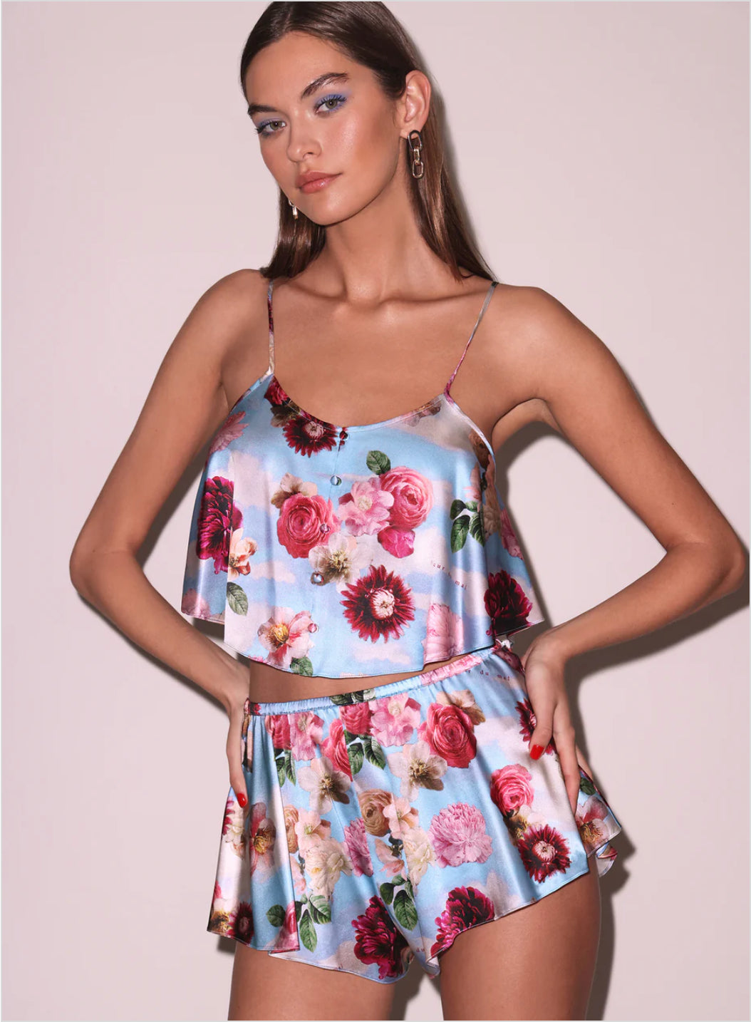 Fleur du Mal Luxe Flutter Cami