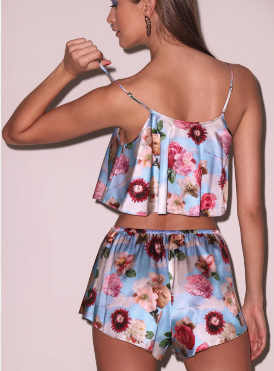 Fleur du Mal Luxe Flutter Cami