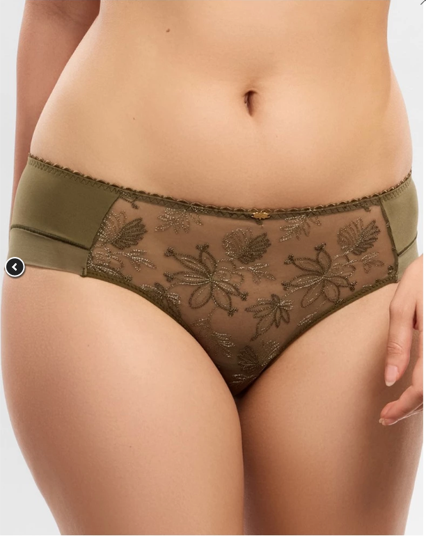 Empreinte ALIX Bronze Shorty – front detail