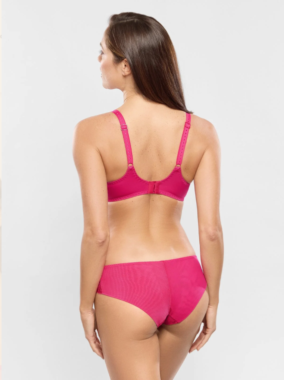 Empreinte Tess Shorty in Rose Samba – front detail