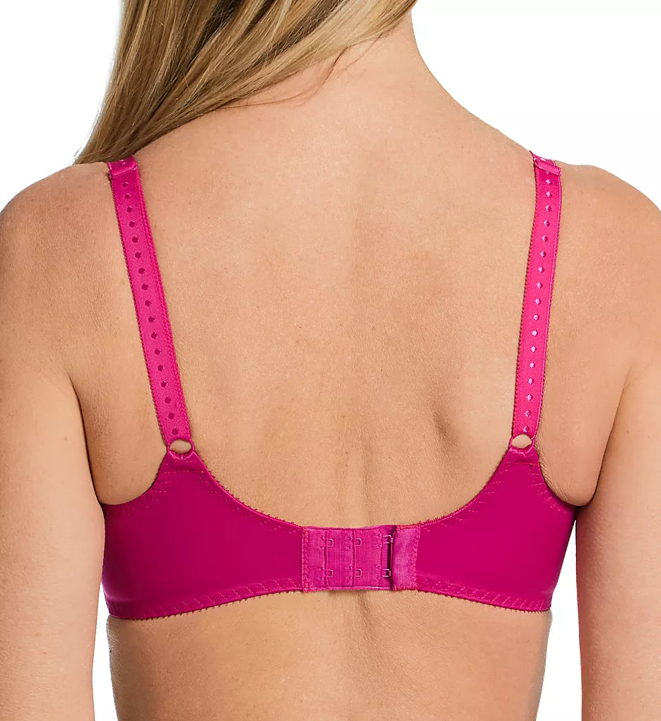 Empreinte Tess Low Neck Bra in Rose Samba – back view