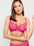 Empreinte Tess Low Neck Bra, Rose Samba