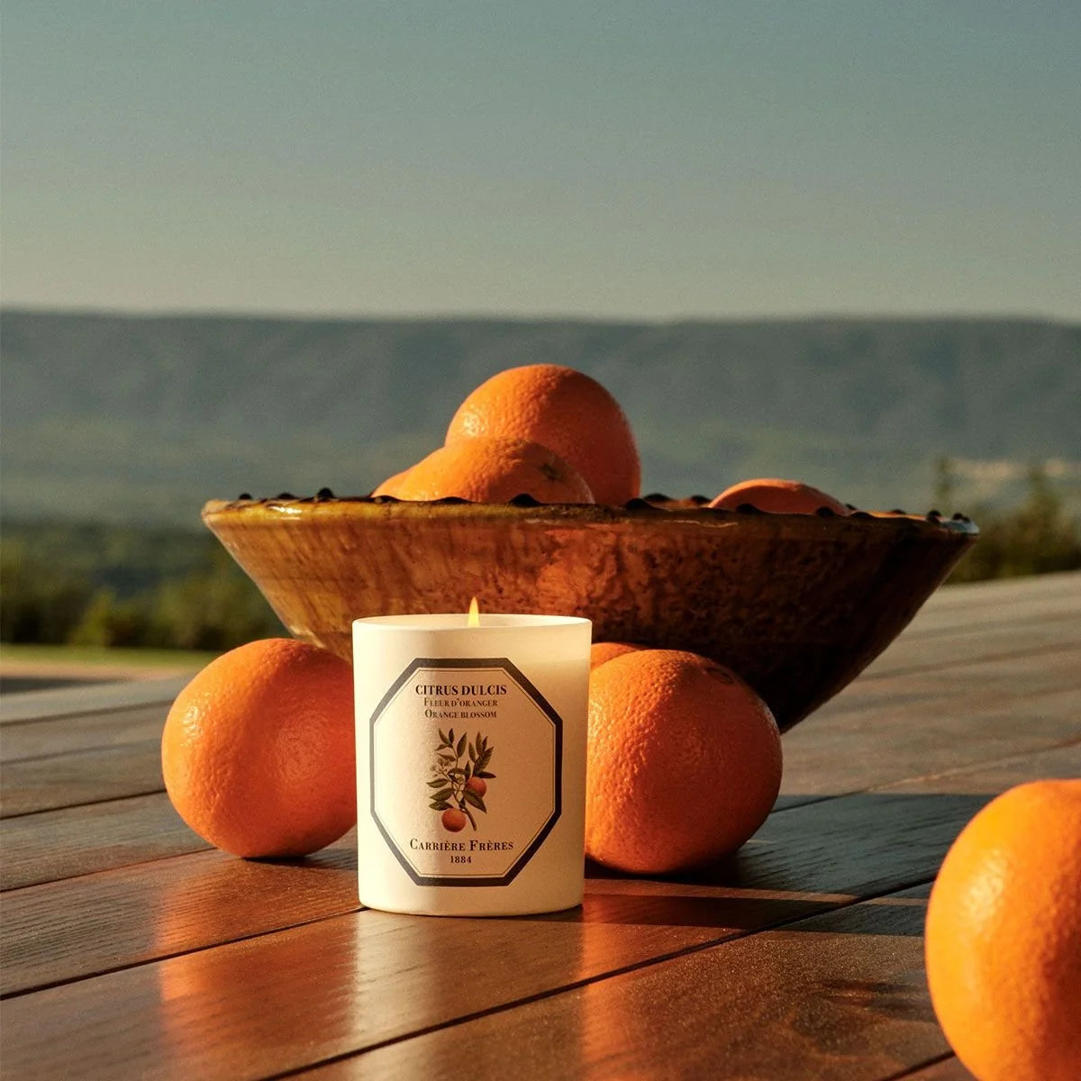 Carrière Frères Orange Blossom Scented Candle